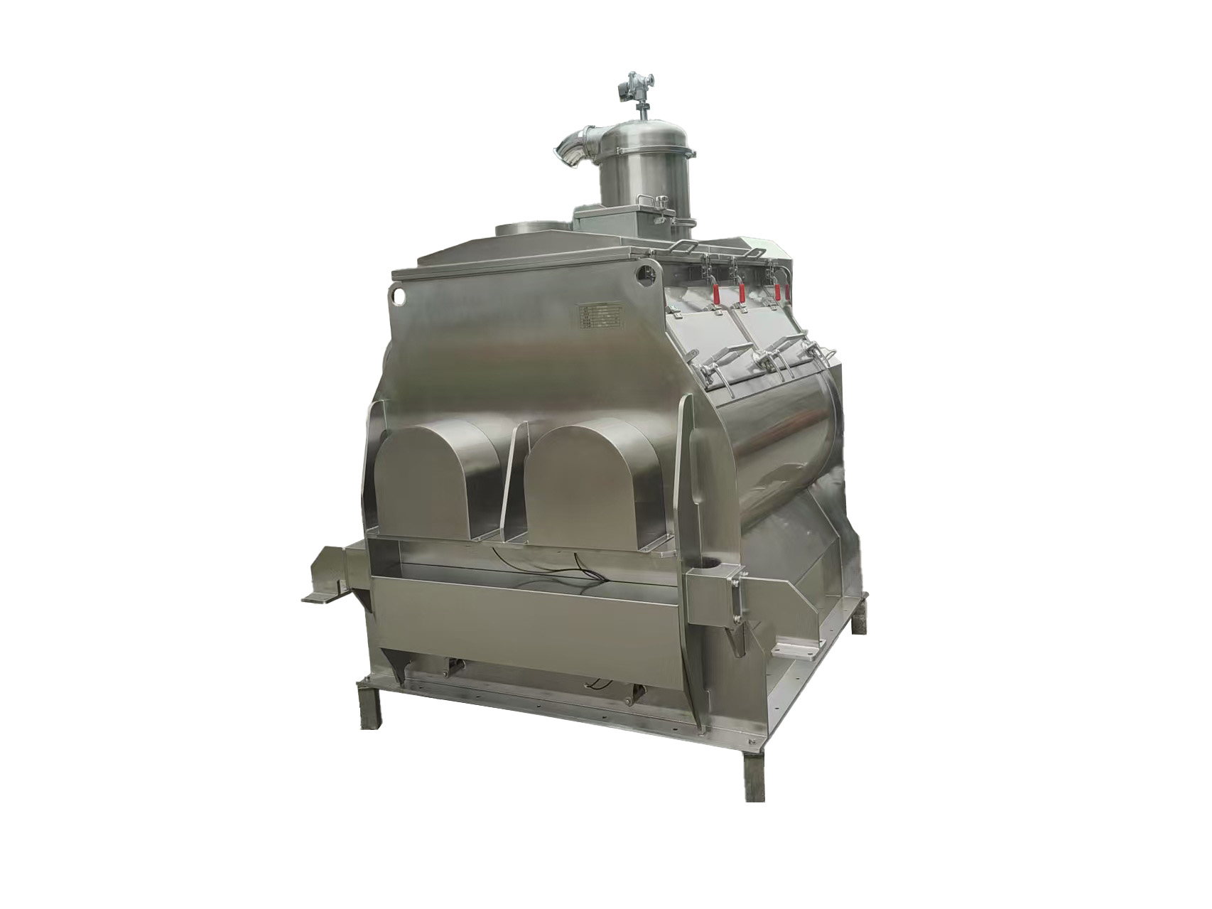 双轴混合机的工作原理